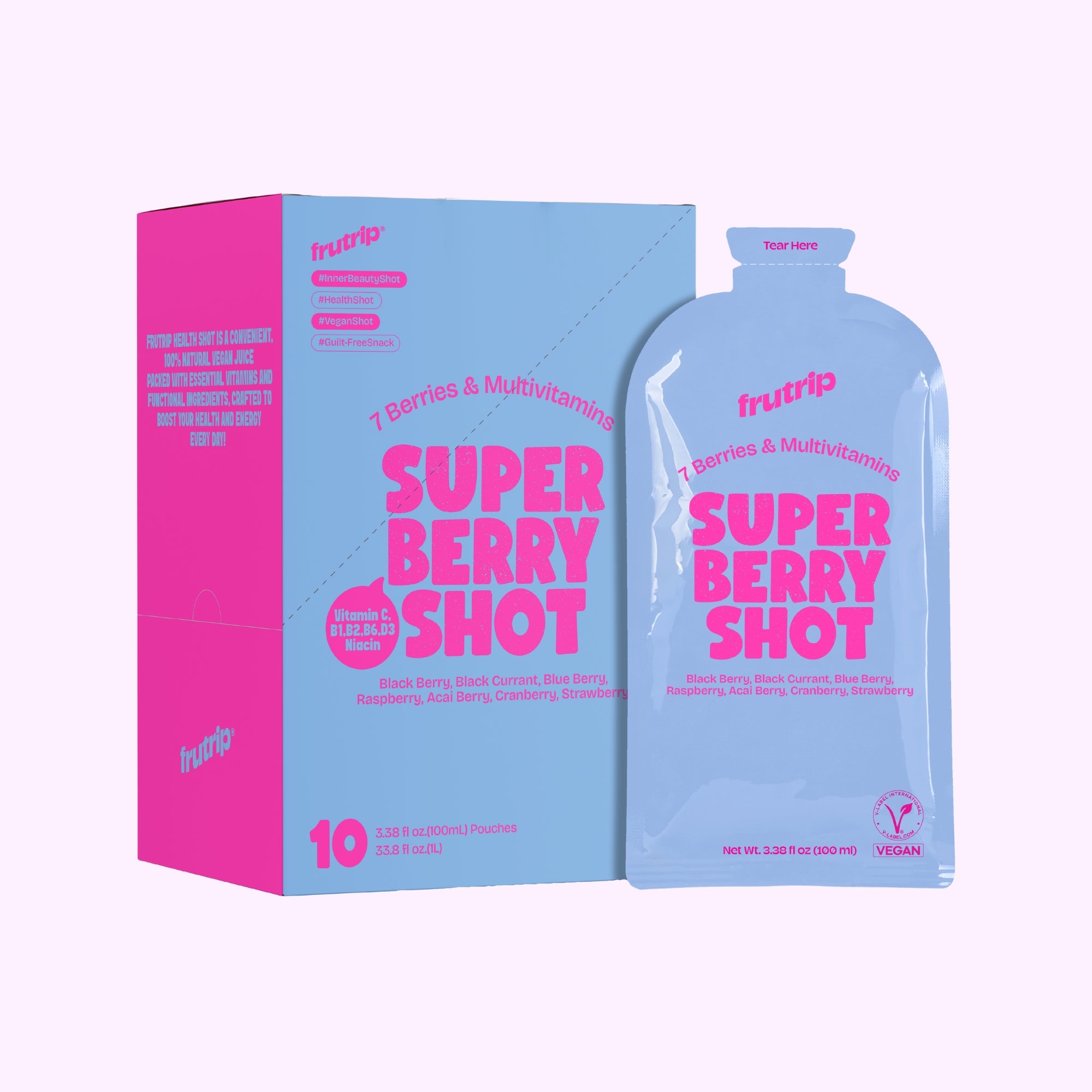 프루트립 비건 멀티 비타 슈퍼베리 샷 FRUTRIP Multi-Vita Super Berry Shot