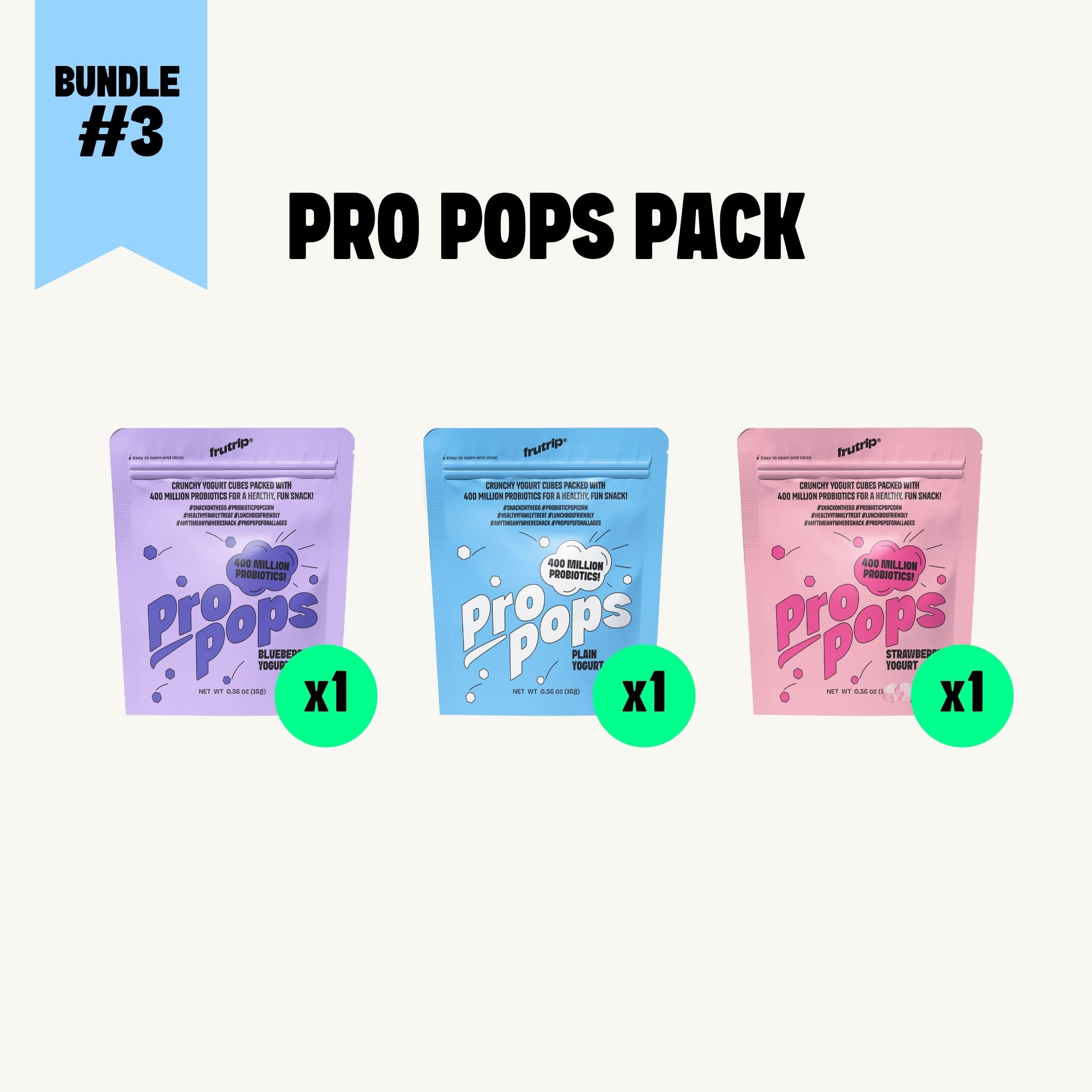 [PickUP #2.] Probiotics Pro-POPs Starter Pack