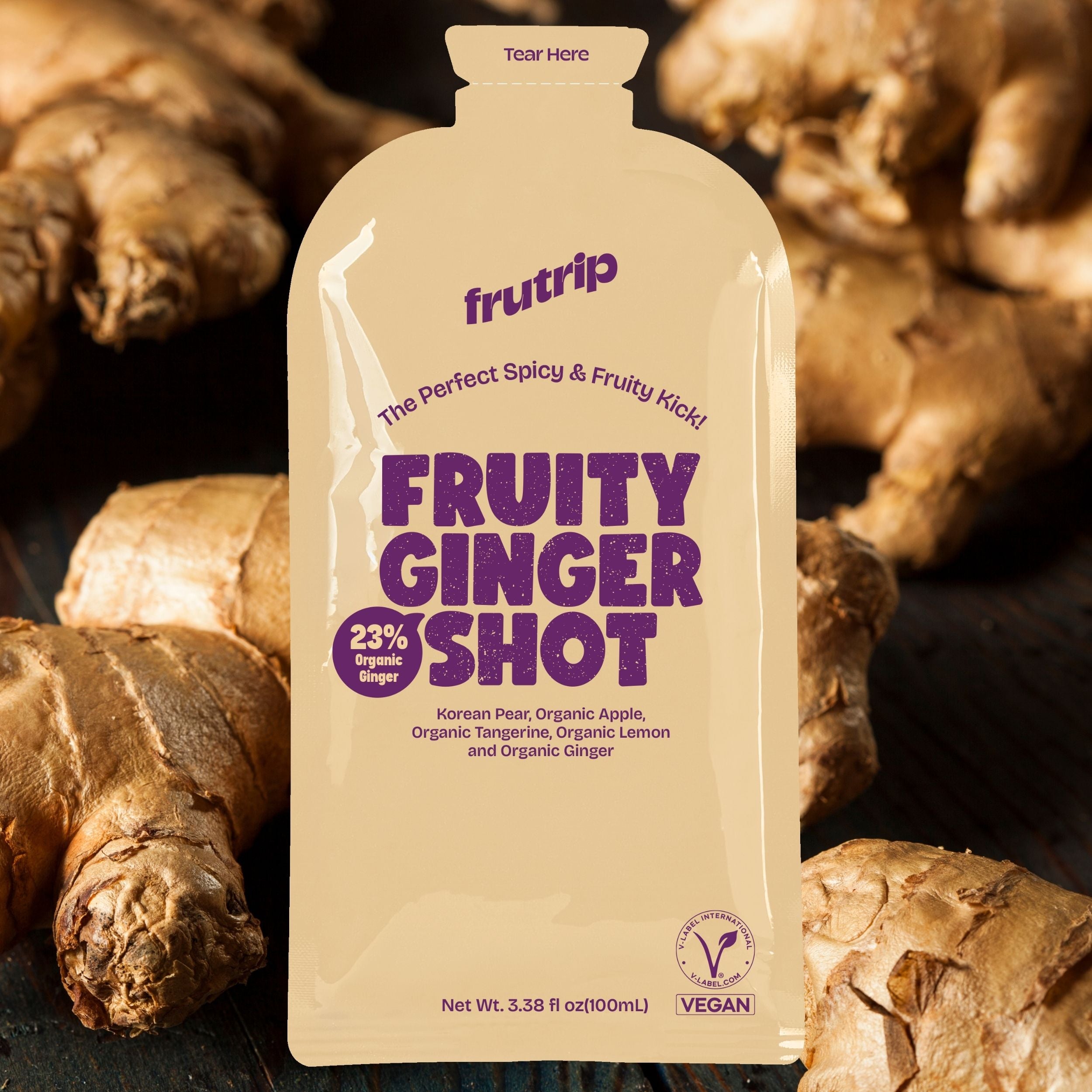 프루트립 비건 진저샷 FRUTRIP Fruity Ginger Shot for Sangria Lovers
