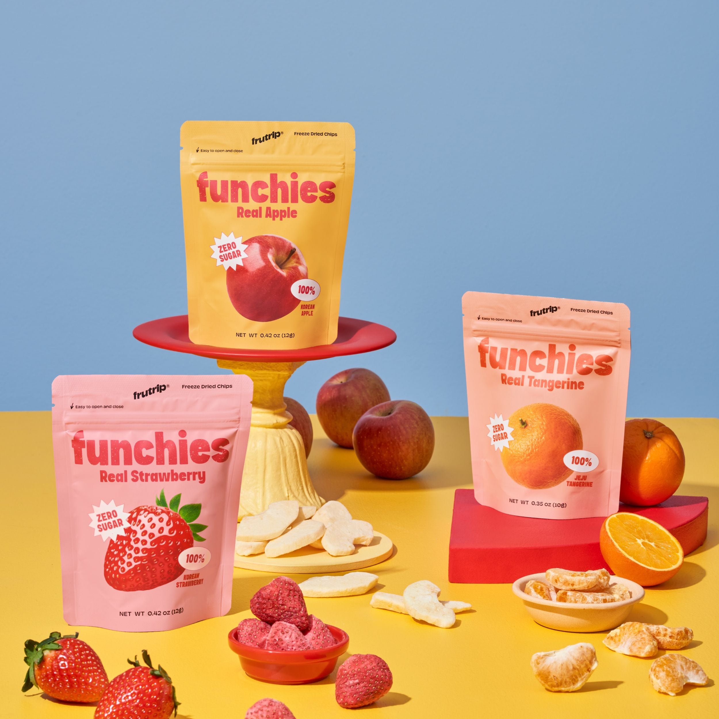 [펀치스 FUNCHIES] 프루트립 과일칩 FRUTRIP 리얼 과일 칩